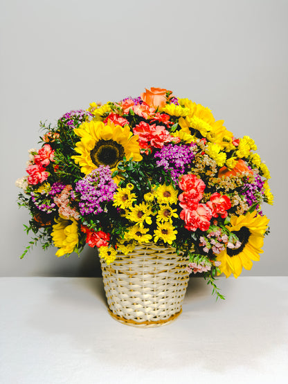 Canasta Verano Amarillo